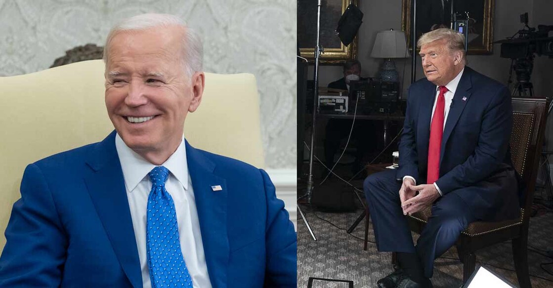 biden-and-trump 1) ജോ ബൈഡൻ Image Credit: X/POTUS 2)ഡോണൾഡ് ട്രംപ് Image Credit: X/realDonaldTrump