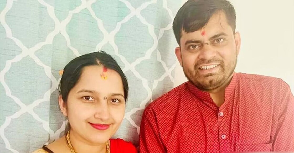 naresh-bhatt-no-bond-mamta-bhatt-missing-woman-case കാണാതായ മംമ്ത കഫ്ലെ ഭട്ടും ഭർത്താവ് നരേഷ് ഭട്ടും. Image Credit: X/JLRINVESTIGATES.