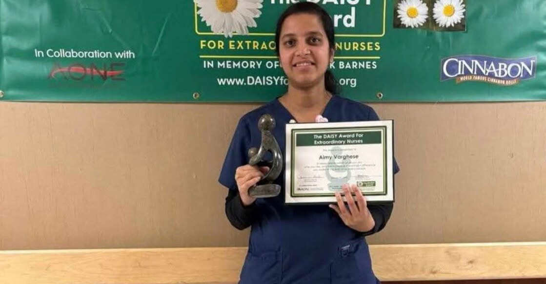 malayali-nurse-received-recognition-for-helping-a-patient-trapped-in-an-elevator-us ഐമി വർഗീസ്