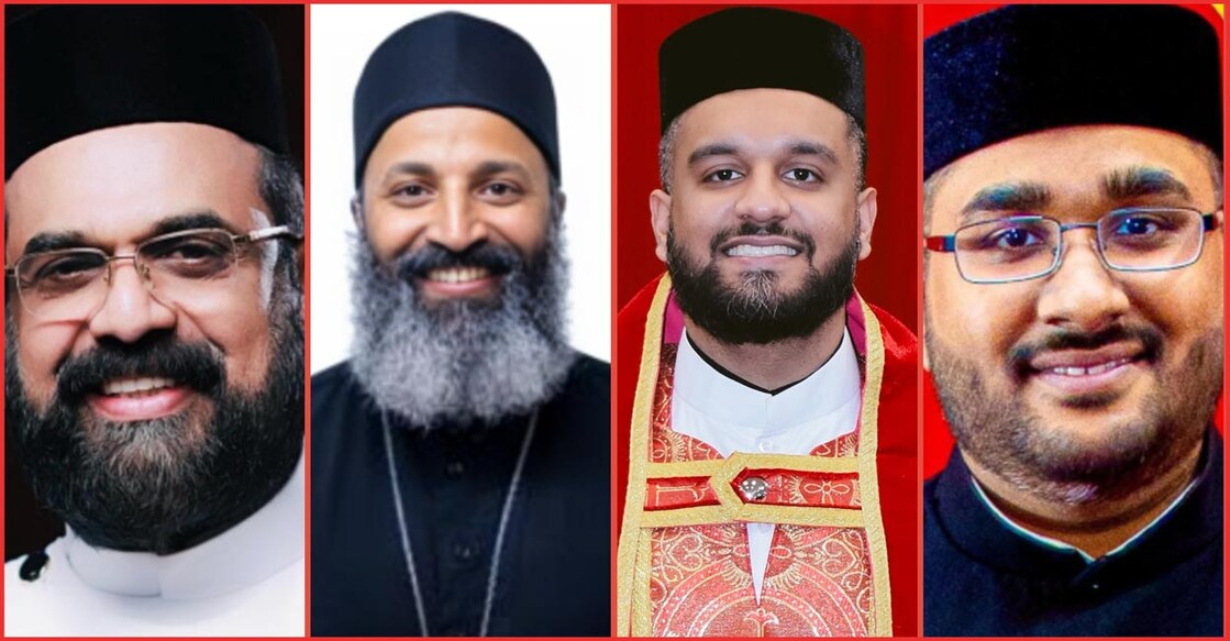 1.ഫാ. ഡോ. നൈനാൻ ജോർജ്, 2.ഫാ. ഡോ. തിമോത്തി (ടെന്നി) തോമസ്, 3.ഫാ. ജോൺ (ജോഷ്വ) വർഗീസ്, 4.ഡീക്കൻ അന്തോണിയോസ് (റോബി) ആന്റണി
