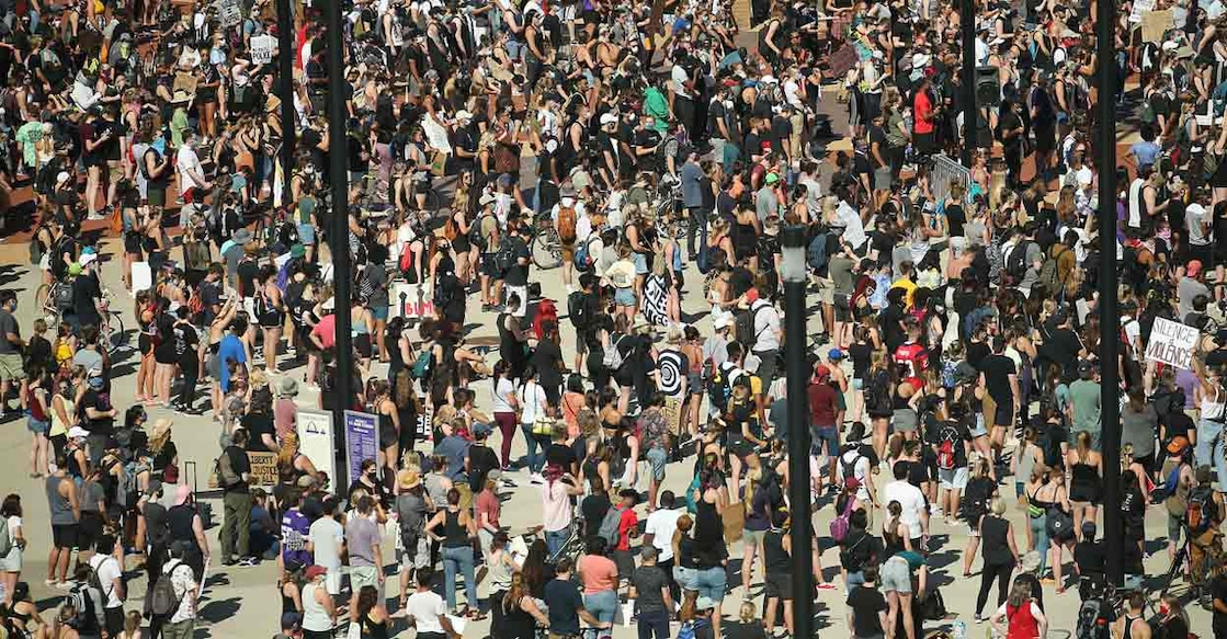 protest-us-immigration Representative Image. Image Credits: E4C/istockphoto.com