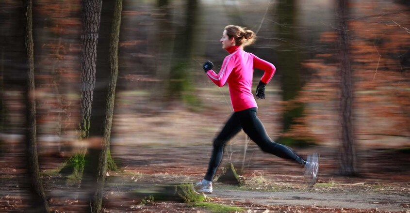 running running