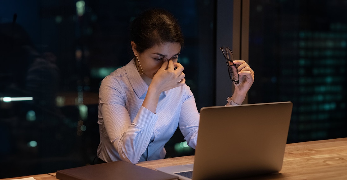 Eye Sight Improvement Stress Representative Image. Photo Credit : Fizkes / iStockPhoto.com