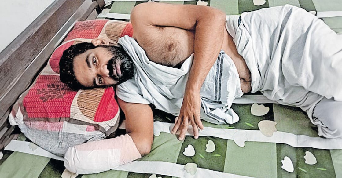 ചികിത്സയിൽ കഴിയുന്ന ടി.രജീഷ്