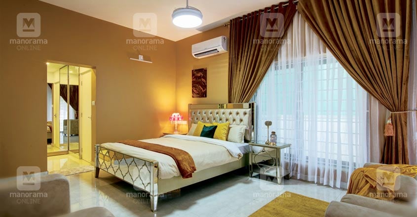 contemporay-house-ernakulam-bed contemporay-house-ernakulam-bed