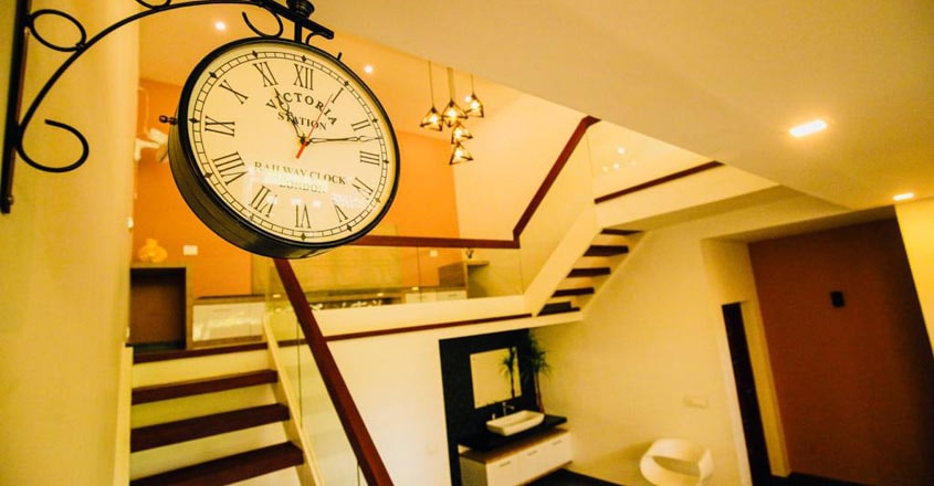 thrissur-house-stair thrissur-house-stair