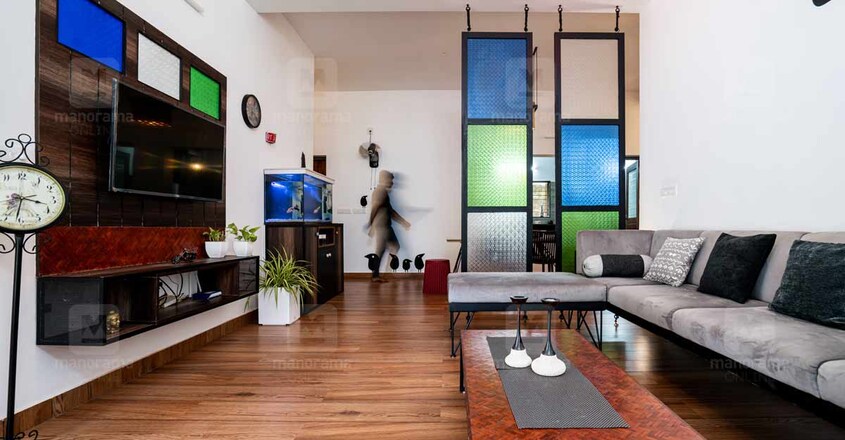 single-storeyed-house-thrissur-living single-storeyed-house-thrissur-living