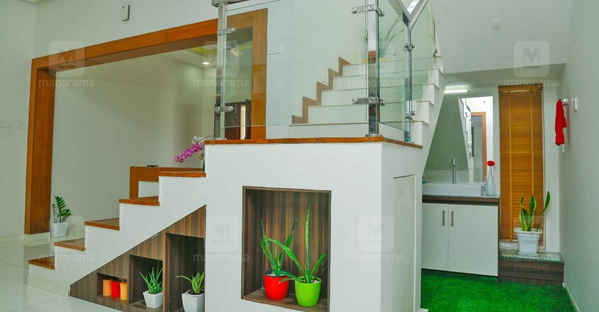 designer-house-kannur-stair designer-house-kannur-stair