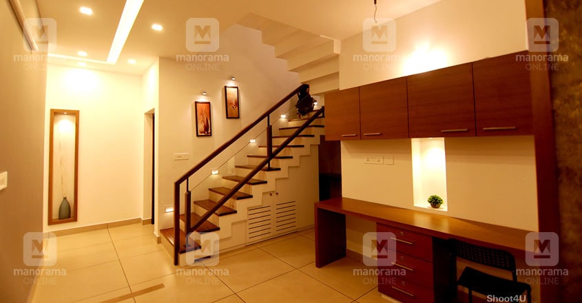 modern-house-edakkara-stair modern-house-edakkara-stair