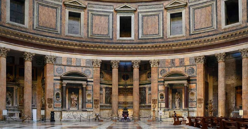Pantheon-Rome-interior Pantheon-Rome-interior