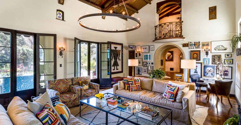 dicaprio-mom-home-interior dicaprio-mom-home-interior