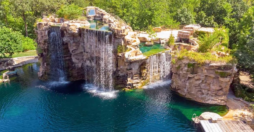 waterfall-house-aerial waterfall-house-aerial
