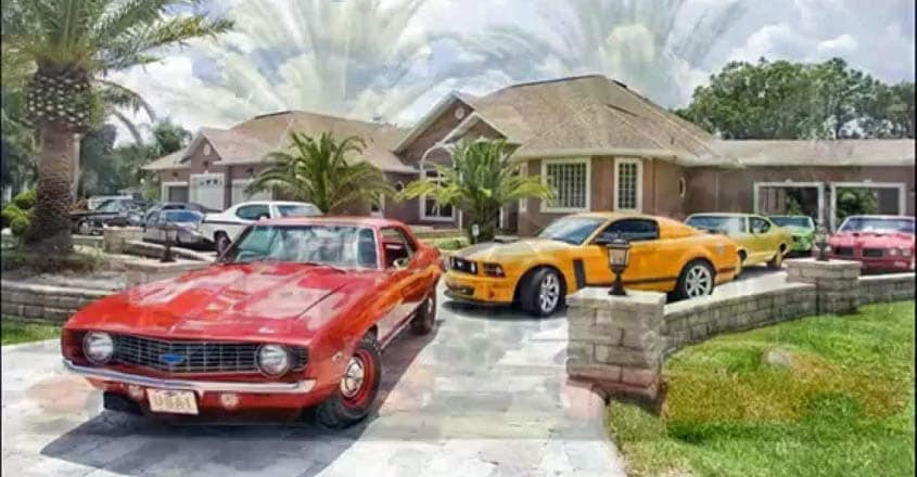John-cena-house-garage John-cena-house-garage