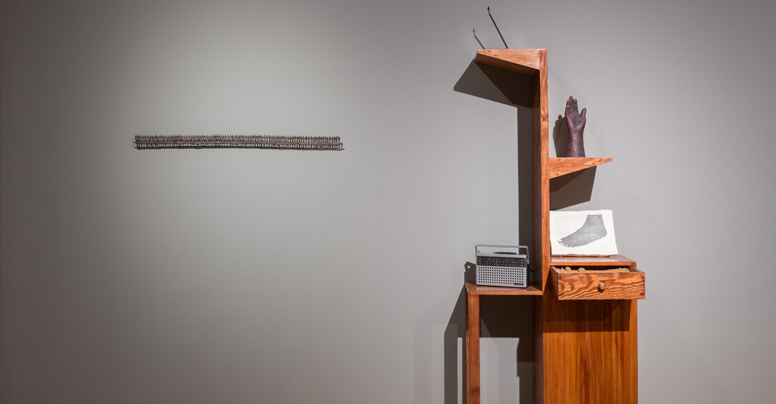 InstallationviewofAmolKPatil_ThePoliticsofSkinandMovementattheHaywardGallery-Photo_MarkBlower-Courtesyth InstallationviewofAmolKPatil_ThePoliticsofSkinandMovementattheHaywardGallery-Photo_MarkBlower-Courtesyth