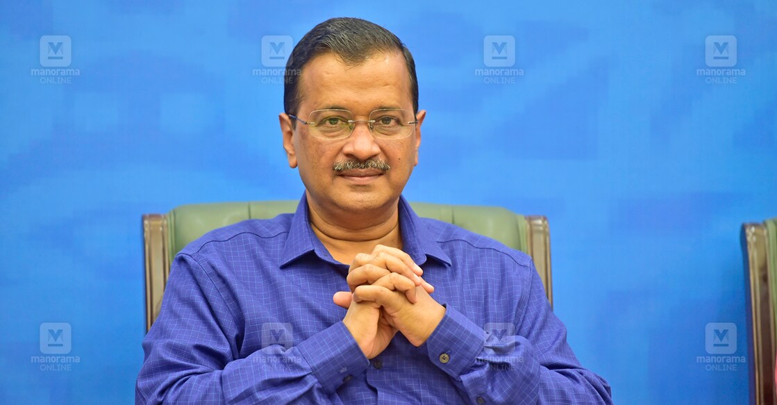 അരവിന്ദ് കേജ്‍രിവാൾ. ചിത്രം: രാഹുൽ ആർ.പട്ടം∙മനോരമ