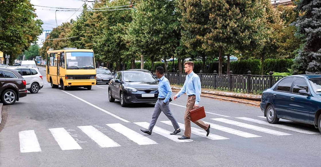 Road-crossing