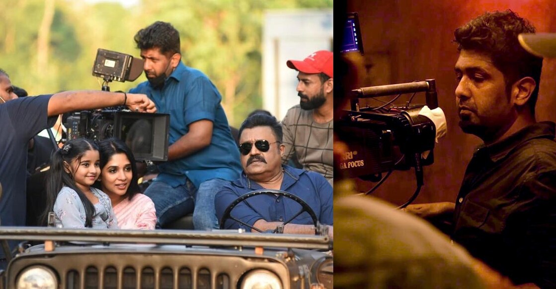 ajay-david പാപ്പൻ ചിത്രീകരണത്തിനിടെ അജയ് ഡേവിഡ് കാച്ചപ്പിള്ളി