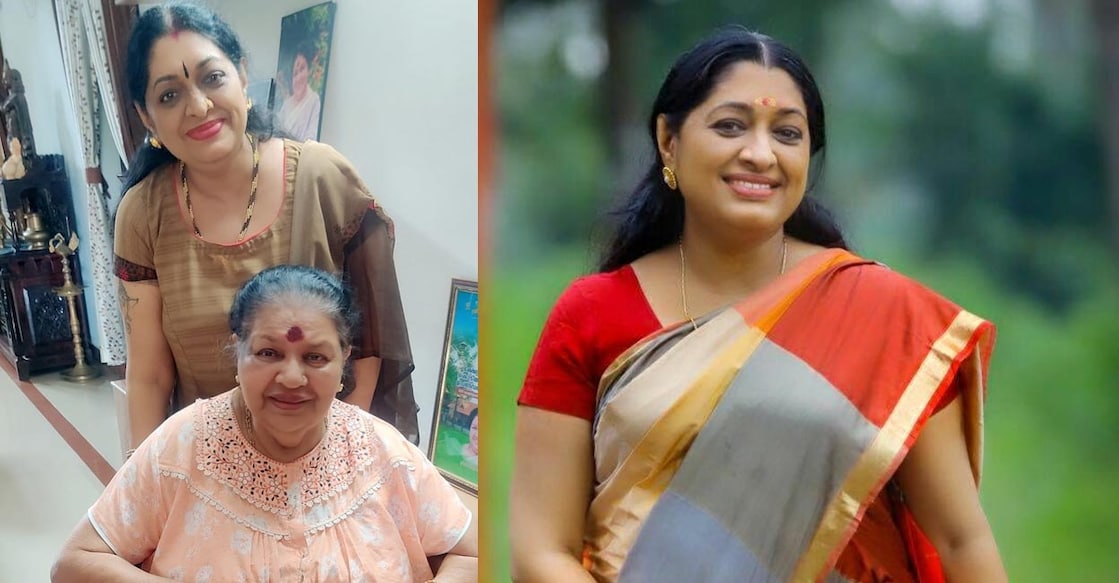 kaviyoor-ponnamma കവിയൂർ പൊന്നമ്മയ്ക്കൊപ്പം ഊർമിള ഉണ്ണി