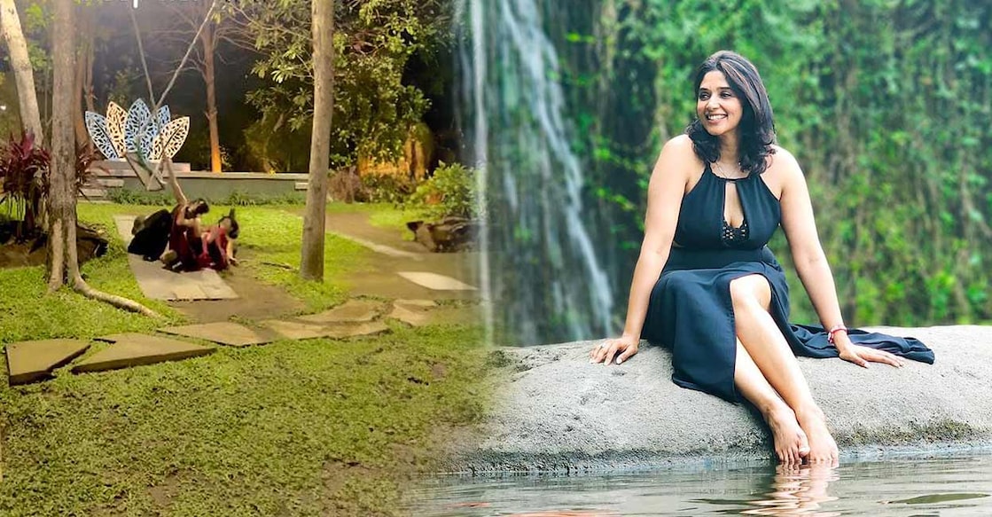 nyla-usha-bali നൈല ഉഷ ഇൻസ്റ്റഗ്രാമിൽ പങ്കുവച്ച വിഡിയോയിൽ നിന്നും