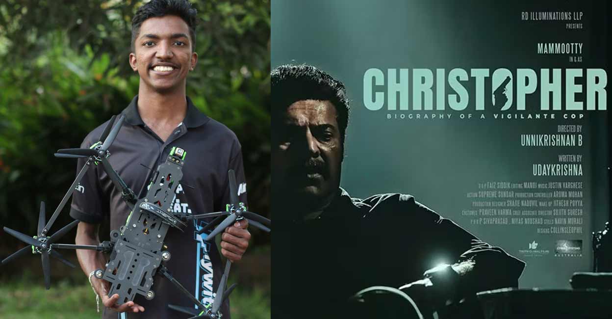 That drone shot in ‘Christopher’;  Applause for Indrajith