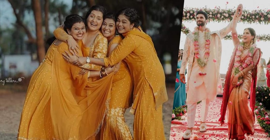 swasika-rachana-sarayu ദേവി ചന്ദന, സരയു മോഹൻ, രചന നാരായണൻകുട്ടി, മഞ്ജു പിള്ള എന്നിവർ സ്വാസികയുടെയും പ്രേമിന്റെയും വിവാഹത്തിനെത്തിയപ്പോൾ