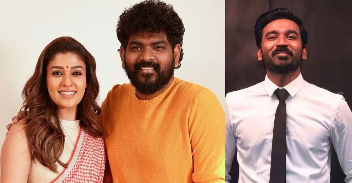നയൻതാര–വിഘ്നേശ് ശിവൻ, ധനുഷ്