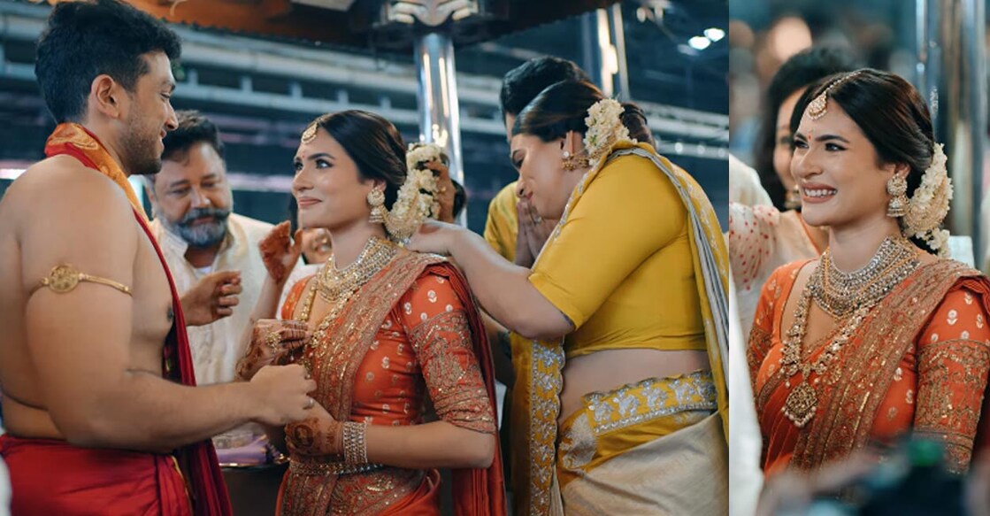 കാളിദാസ് ജയറാമിന്റെ വിവാഹ വിഡിയോയിൽ നിന്നും