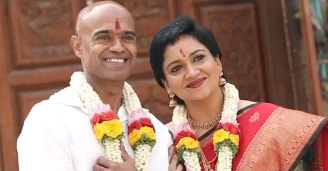 പ്രശാന്ത് ബാലകൃഷ്ണൻ നായർക്കൊപ്പം ലെന