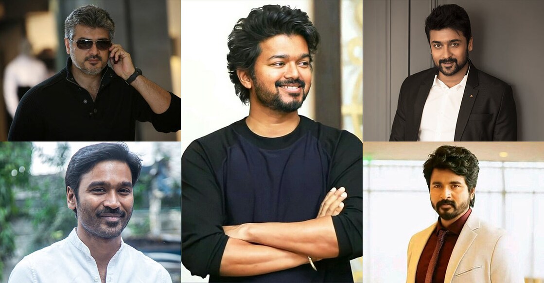 vijay-suriya അജിത്ത്, വിജയ്, ധനുഷ്, ശിവകാർത്തികേയൻ, സൂര്യ