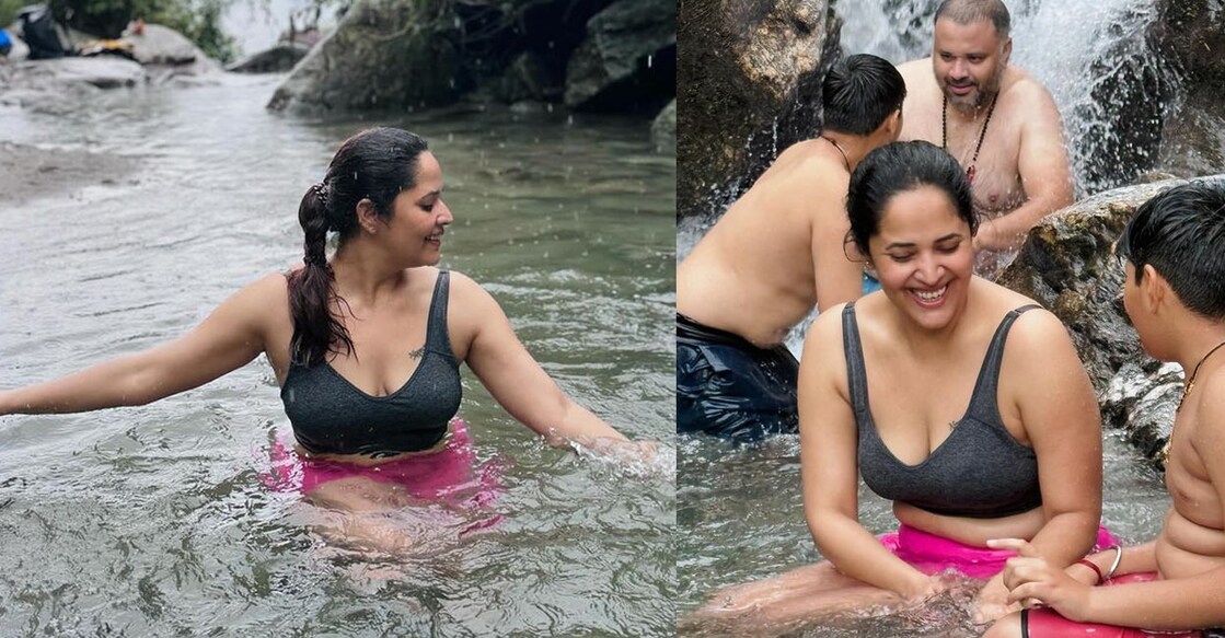 അനസൂയ ഭരദ്വാജ് ഇൻസ്റ്റഗ്രാമിൽ പങ്കുവച്ച ചിത്രങ്ങൾ