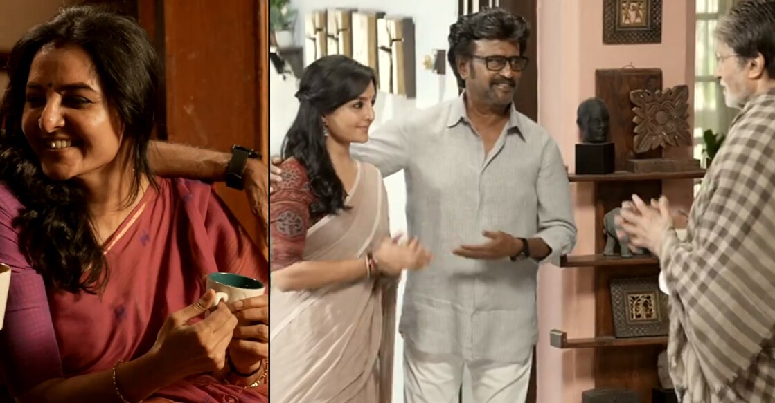 manju-warrier-rajinikanth മഞ്ജു വാരിയർ, രജനികാന്ത്, അമിതാഭ് ബച്ചൻ