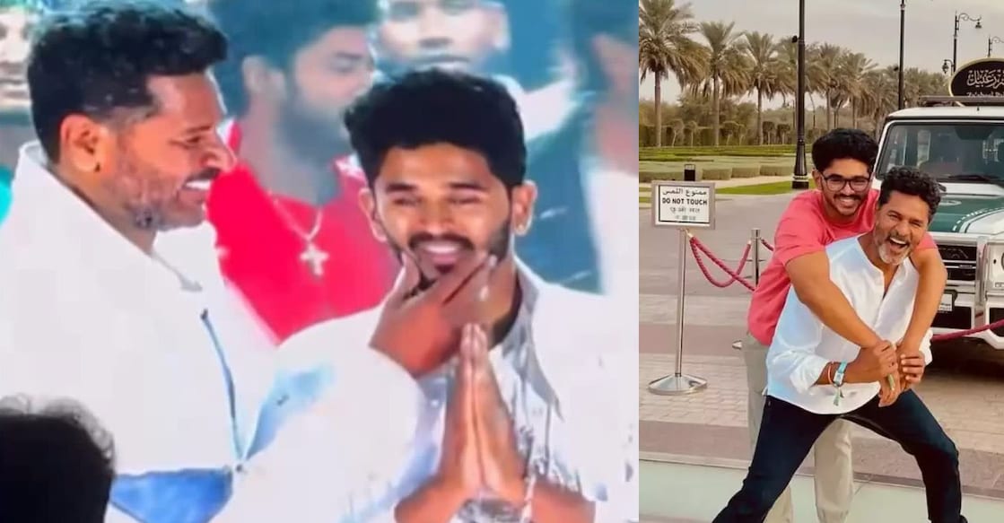 പ്രഭുദേവയും മകനും
