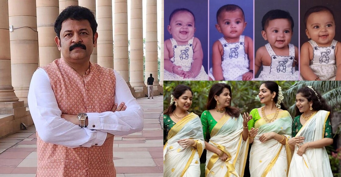 കൃഷ്ണകുമാർ, ഇഷാനി, ദിയ, അഹാന, ഹൻസിക