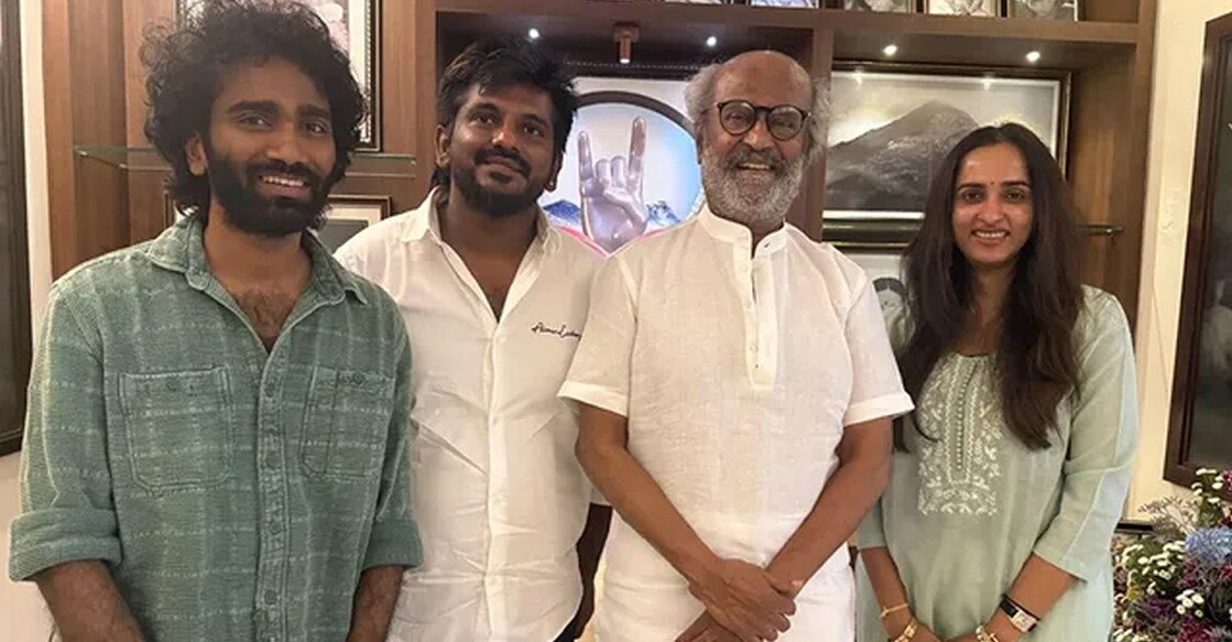 ‘ഡ്രാഗൺ’ ടീമിനൊപ്പം രജനികാന്ത്
