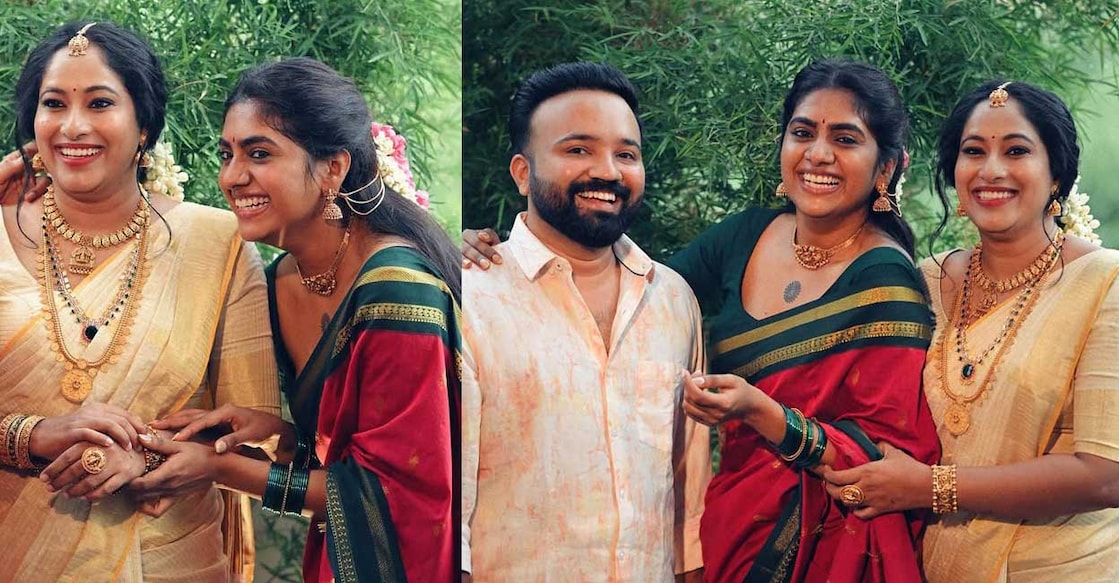 nimisha-sajayan-sister-wedding നിമിഷ സജയൻ സഹോദരി നീതുവിന്റെ വിവാഹത്തിൽ (Photo: Instagram)