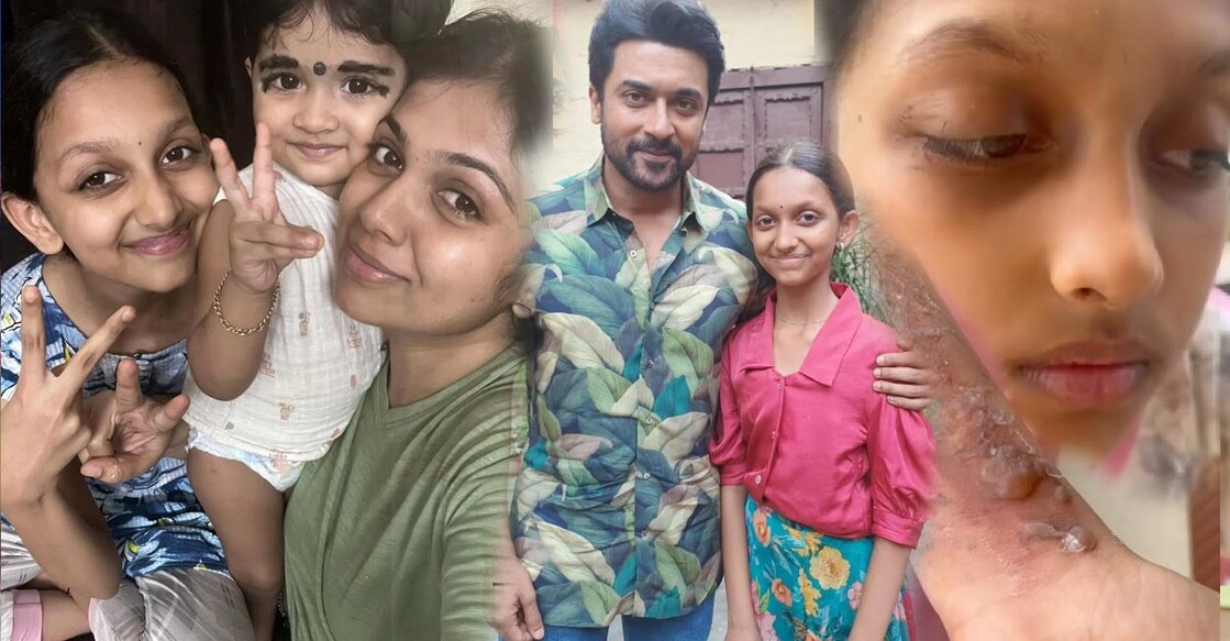 aavni-anjali-nair ആവണിയും അഞ്ലിയും, സൂര്യയ്ക്കൊപ്പം ‘റെട്രോ’ സെറ്റിൽ ആവണി