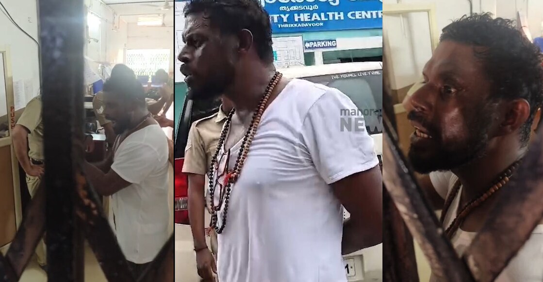 വിനായകൻ പൊലീസ് സ്റ്റേഷനിൽ