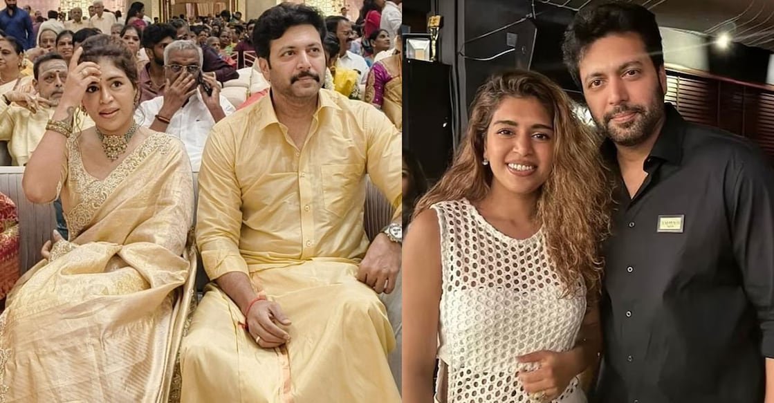 jayam-ravi-keneesha രവി മോഹനും കെനിഷയും. ചിത്രത്തിനു കടപ്പാട്: (https://x.com/rameshlaus/)