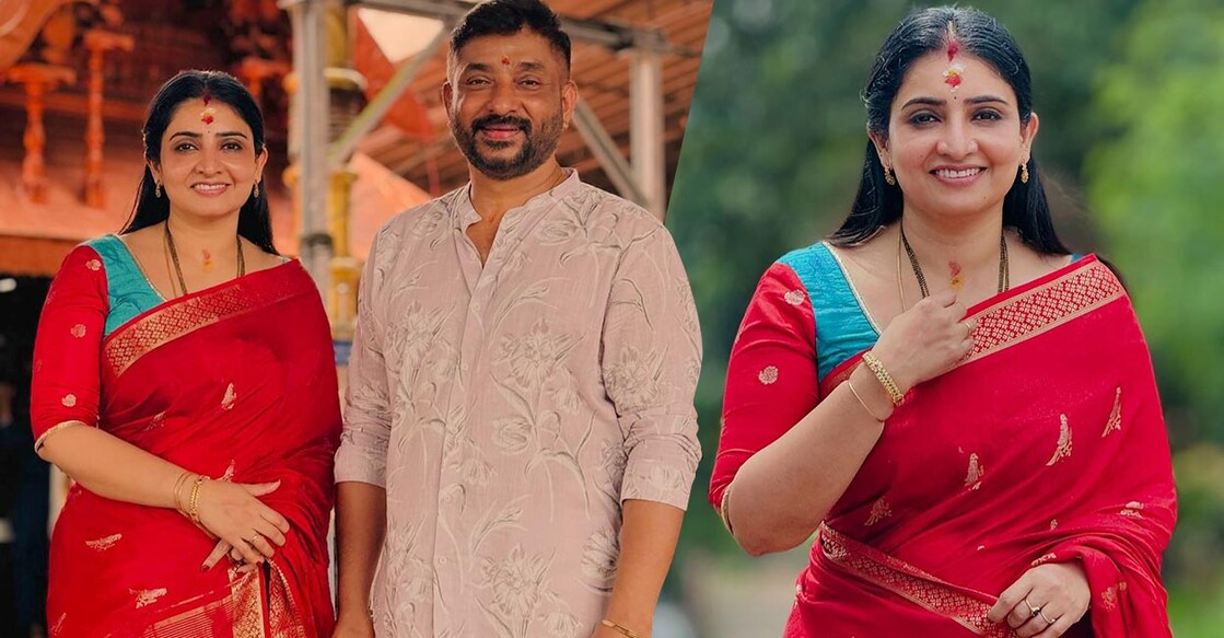 ഭർത്താവ് ധനുഷിനൊപ്പം സുജിത (Photo: Instagram/@sujithadhanush)