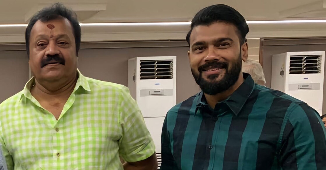 vivek-suresh സുരേഷ് ഗോപിക്കൊപ്പം വിവേക് ഗോപൻ