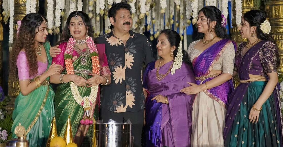 krishnakumar-family കൃഷ്ണകുമാറും കുടുംബവും