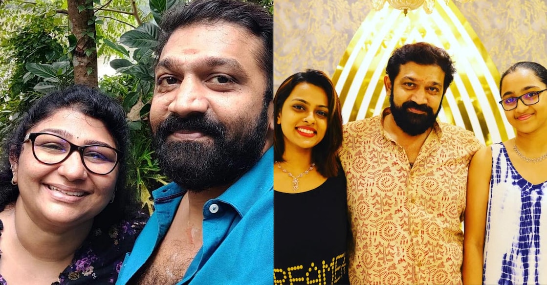 വിഷ്ണു പ്രസാദിനൊപ്പം സഹോദരി വിഷ്ണു പ്രിയ, മക്കളായ അഭിരാമിക്കും അനന്യകയ്‌ക്കുമൊപ്പം. ചിത്രത്തിനു കടപ്പാട് (വിഷ്ണു പ്രിയ രാധാകൃഷ്ണൻ)
