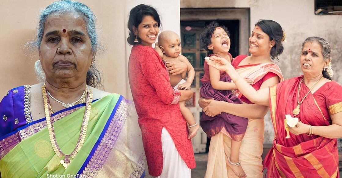 ലളിത വിജയകുമാർ, കുടുംബത്തോടൊപ്പം ലളിത വിജയകുമാർ. 