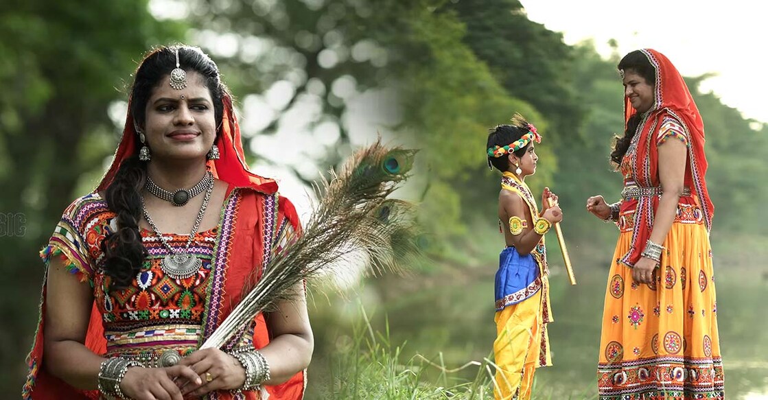 ‘ശ്രീനന്ദം’ ഗാനരംഗത്തിൽ നിന്ന്. 