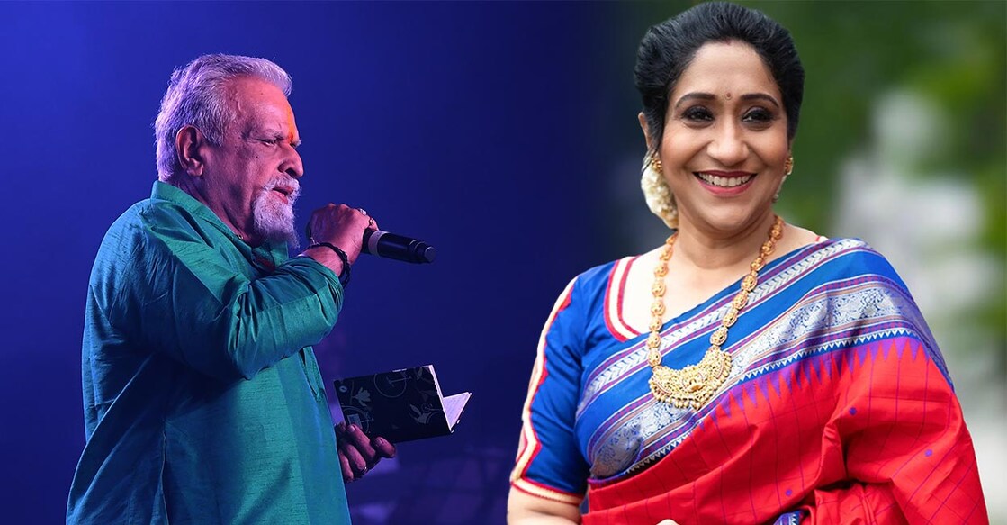 sjatha-jaya പി.ജയചന്ദ്രൻ (മനോരമ), സുജാത മോഹൻ (ഇൻസ്റ്റഗ്രാം)