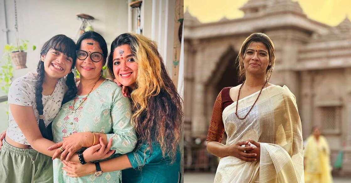 അമ്മ ലൈലയ്ക്കും അമൃതയുടെ മകൾ അവന്തികയ്ക്കുമൊപ്പം അഭിരാമി സുരേഷ്, അമൃത സുരേഷ് (ഇൻസ്റ്റഗ്രാം)