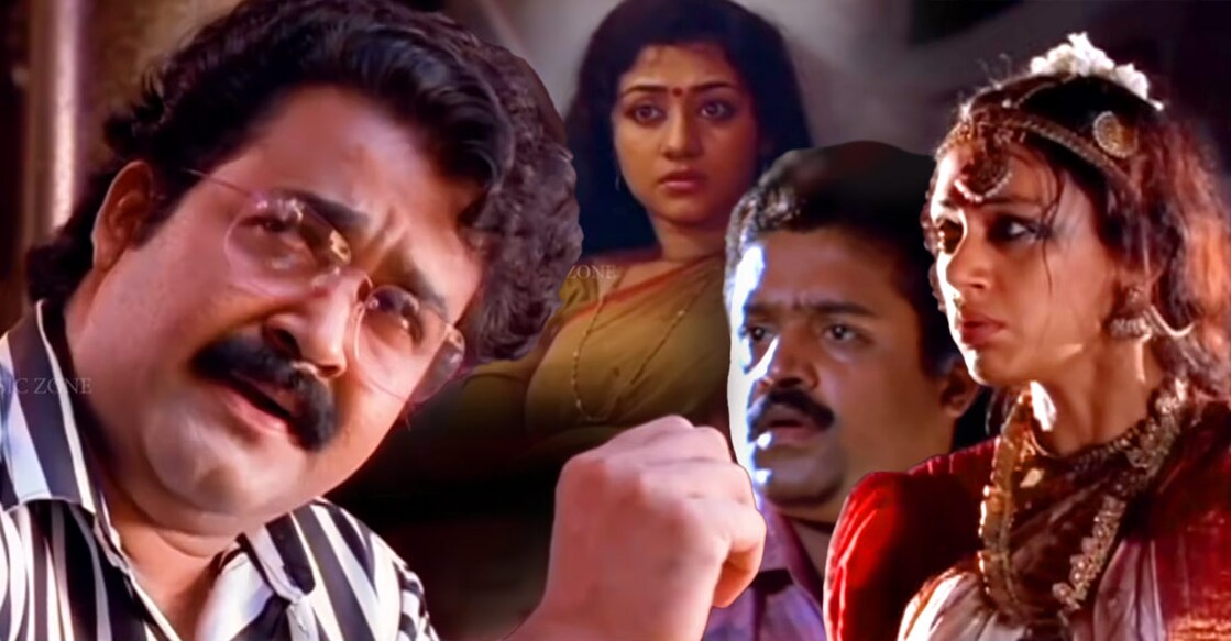 മണിച്ചിത്രത്താഴിലെ ഗാനരംഗങ്ങളിൽ നിന്ന്. 