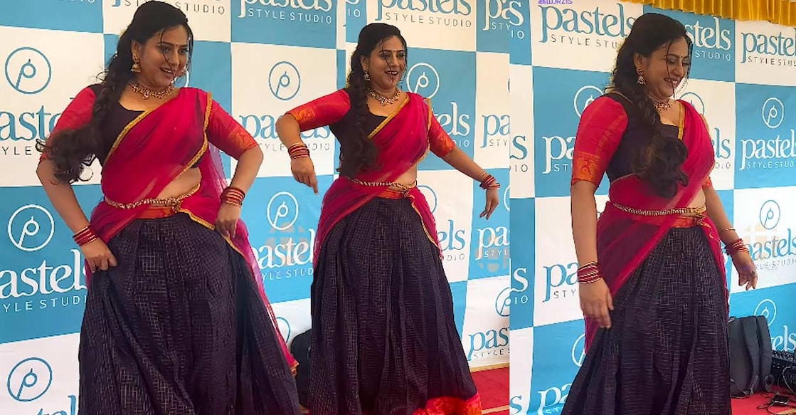 anna-rajan-dance ഇൻസ്റ്റഗ്രാമിൽ പ്രചരിക്കുന്ന വിഡിയോയിൽ നിന്ന്.