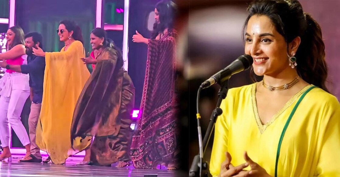 manju-warrier-vettayyan-audio-launch-dance മഞ്ജു വാരിയർ ഇൻസ്റ്റഗ്രാമിൽ പങ്കുവച്ച ദൃശ്യങ്ങളിൽ നിന്ന്.
