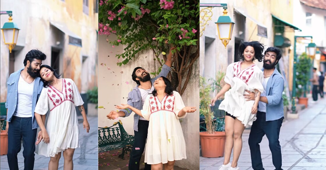 രഞ്ജിനി കുഞ്ചു ഇൻസ്റ്റഗ്രാമിൽ പങ്കുവച്ച വിഡിയോയിൽ നിന്ന്. 